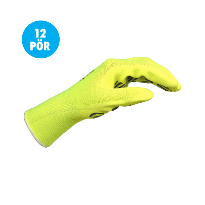 Mynd af TIGERFLEX® Hi-Lite Cool hanskar - 12 pör - Stærð 10