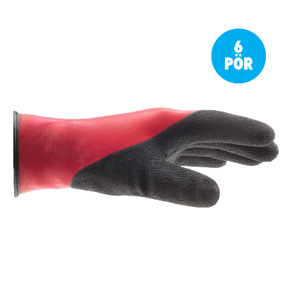 Mynd af Multifit Dry hanskar - 6 pör saman - Stærð 10